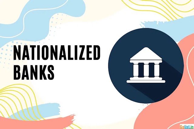 National Bank List in India 2024 {Top Nationalized Banks List}