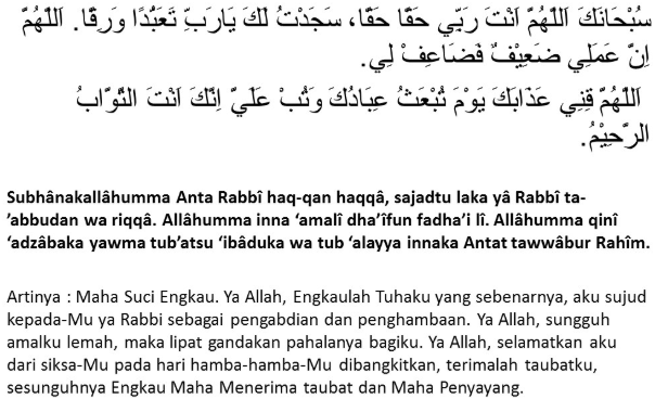 Bacaan Doa Sujud Syukur Dan Tata Cara Yang Benar