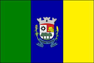 Bandeira de Passa Vinte MG