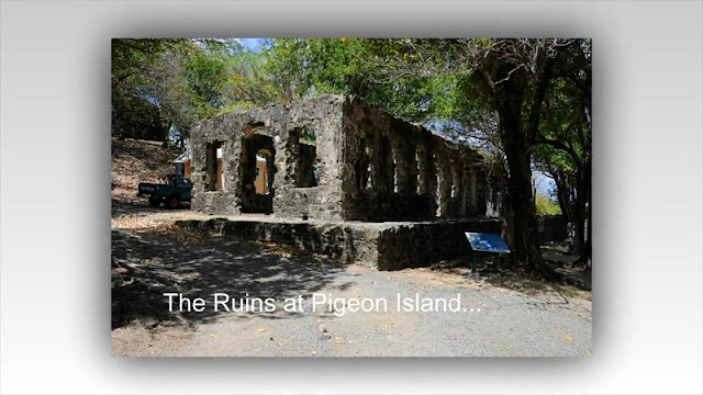 ruins at pegion island