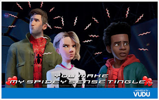 Spider-Man: Into The Spider-Verse Vudu Valentine Card