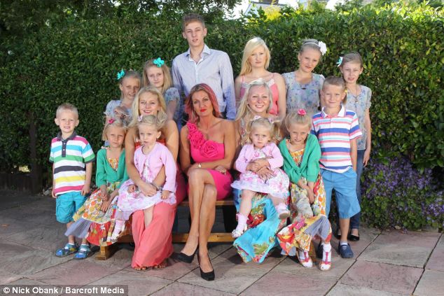 Meet The British Single Mother Of 14 Kids! She Pops Out Babies Every Year