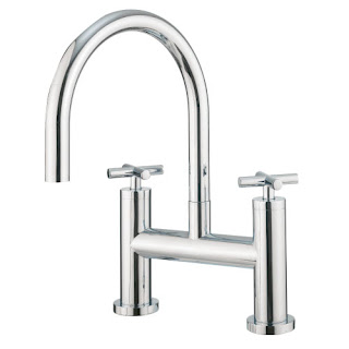 Bathstore Space Deck Mounted Bath Filler Tap