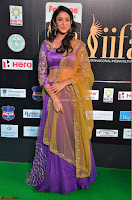 Priya Sri in Purple Choli Stunning Beauty at IIFA Utsavam Awards 2017  Day 2 at  30.JPG