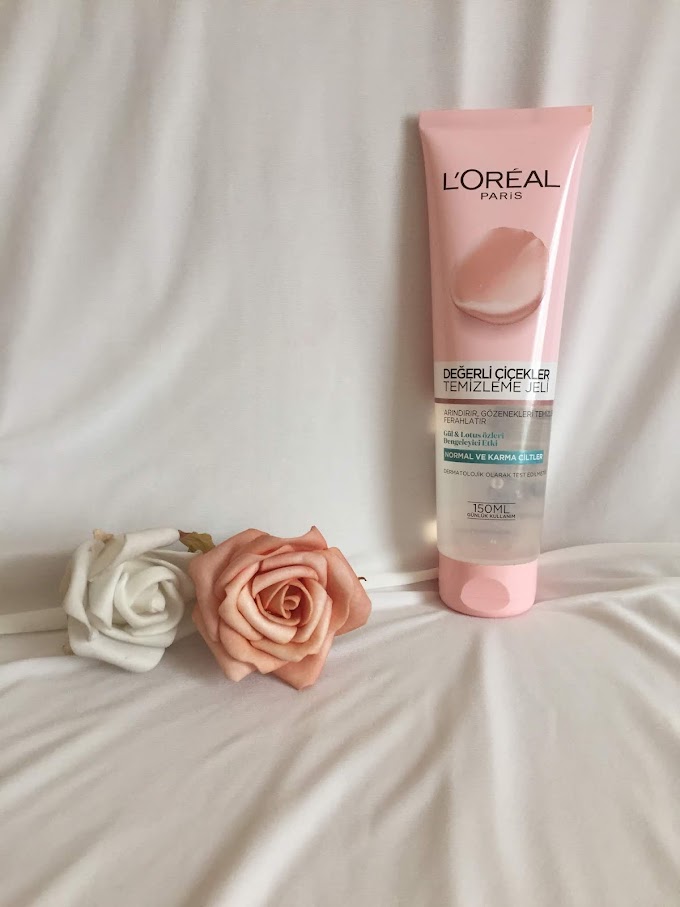 Loreal Değerli Çiçekler Temizleme Jeli Normal ve Karma Ciltler