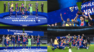 PES 2021 Graphic Pack Trophée des Champions AIO by Milwalt