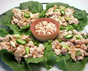 Thai Chicken Lettuce Cups Picture