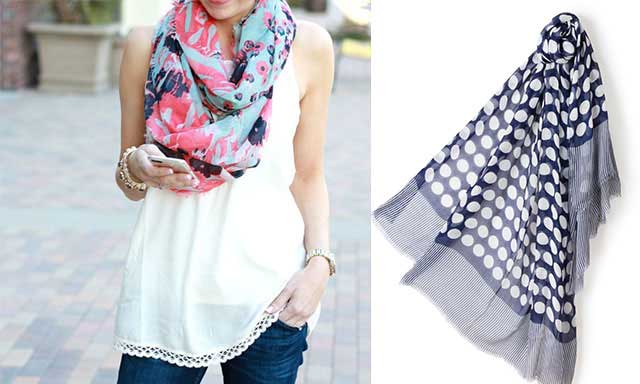 How to tie a scarf in 12 different stylish ways