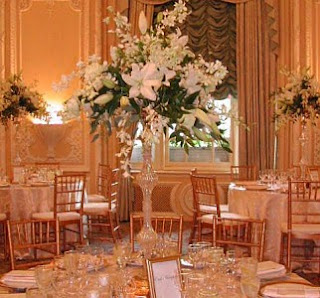 Beautiful Tall Fall Wedding Centerpieces