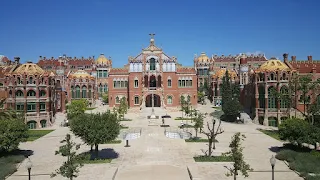 Hospital de la Santa Creu i Sant Pau, Barcelona, 1902-1930 de Lluís Domènech i Montaner