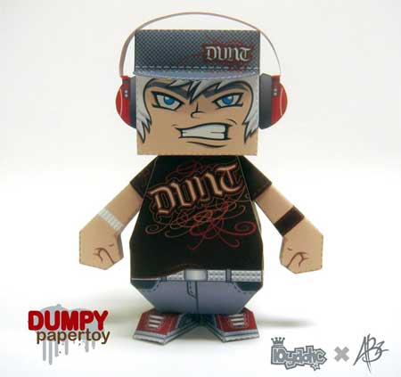 Dumpy Paper Toy Abz