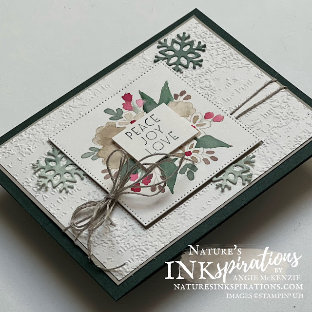 Full of Love Christmas in July Card (Cold Weather angle) | Nature's INKspirations by Angie McKenzie