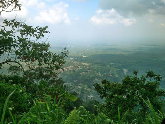 Pemandangan puncak bukit plawangan