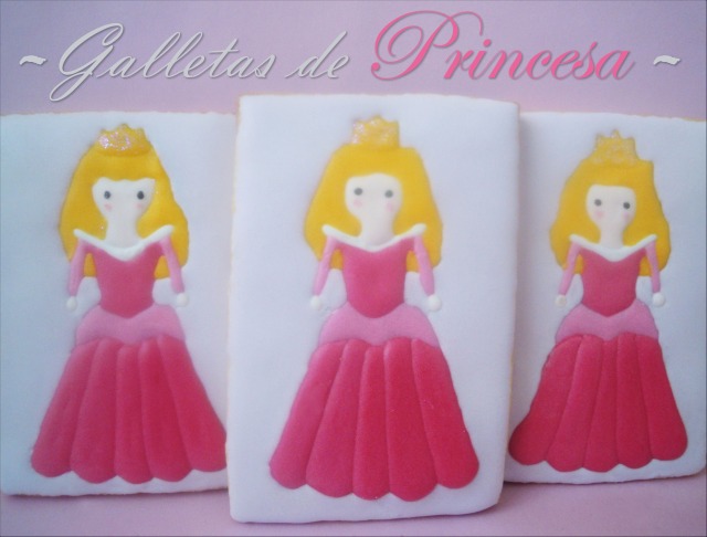 Galletas decoradas: Galletas de Princesas