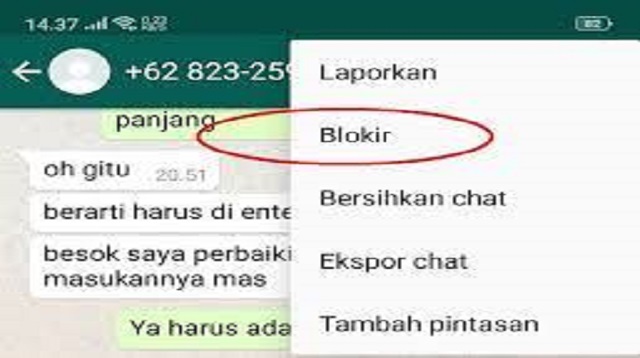  Bagi anda yang mencari cara agar orang tidak bisa menghubungi kita di WhatsApp Cara Blokir WA Tanpa Diketahui Pemiliknya & Nomor Tidak Dikenal Terbaru