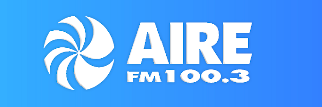 Logo de Radio Aire FM 100.3 Montevideo Uruguay