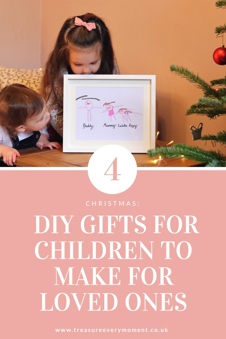 CHRISTMAS: 4 DIY Gifts for Children to Make for Loved Ones