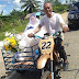 Foto Pengantin Wanita Dibonceng Ayah Naik Motor Ini Menyentuh Hati