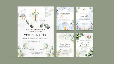 First Communion Template
