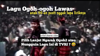 Lagu Ogoh-ogoh Pertama - Anak 90an Pasti Masih Hafal Lagu Ini!