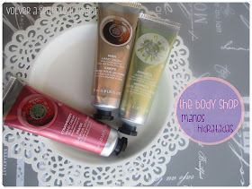 Mini-Cremas de manos HIDRATANTES de THE BODY SHOP