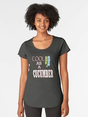 Cool As A Cucumber Funny Fashion
