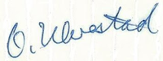 Firma de Olaf Ulvestad