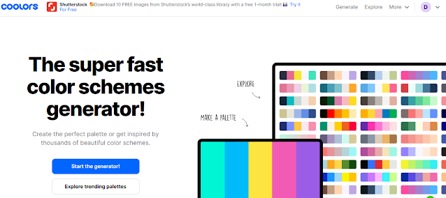 Situs penyedia inspirasi kombinasi warna terbaik