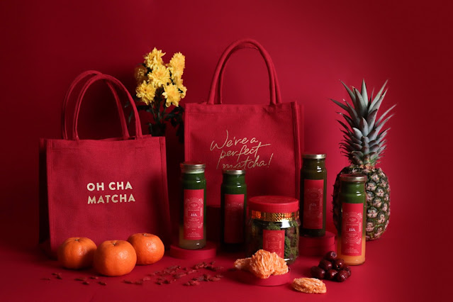 Oh Cha Matcha, Lo Hong Ka, CNY Gift Bag, CNY Gift Ideas, CNY 2021, Food