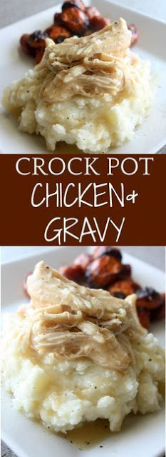 CROCK POT CHICKEN AND GRAVY SLOW COOKER RECIPES