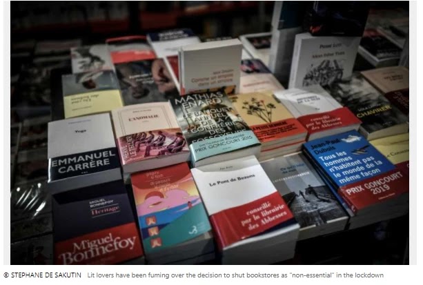 'Sorry Amazon': French supermarket steps up for local booksellers