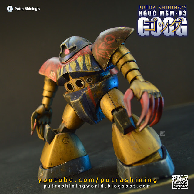 Rock Metal MSM-03 Gogg! HGUC Gogg Custom Painted by Putra Shining |  ゴッグ