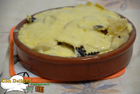 רביולי גבינות פטריות בשמנת - Ravioli and mushroom in cream