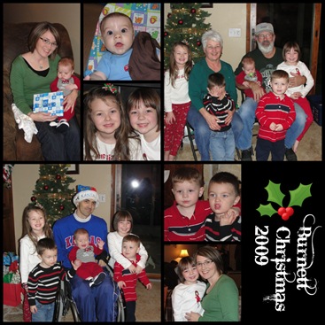 Burnett Chrismas Collage