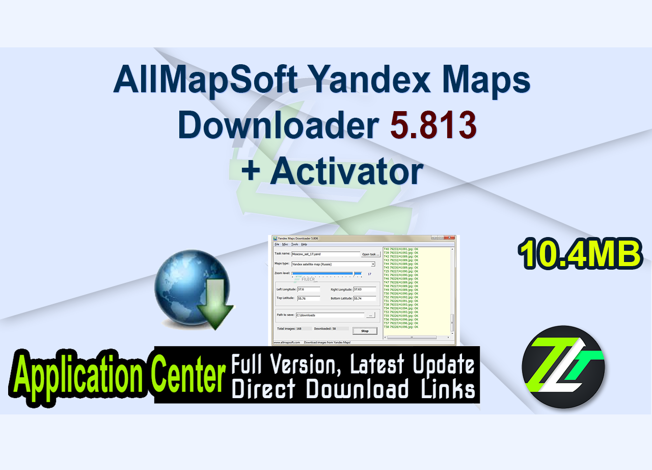 AllMapSoft Yandex Maps Downloader 5.813 + Activator