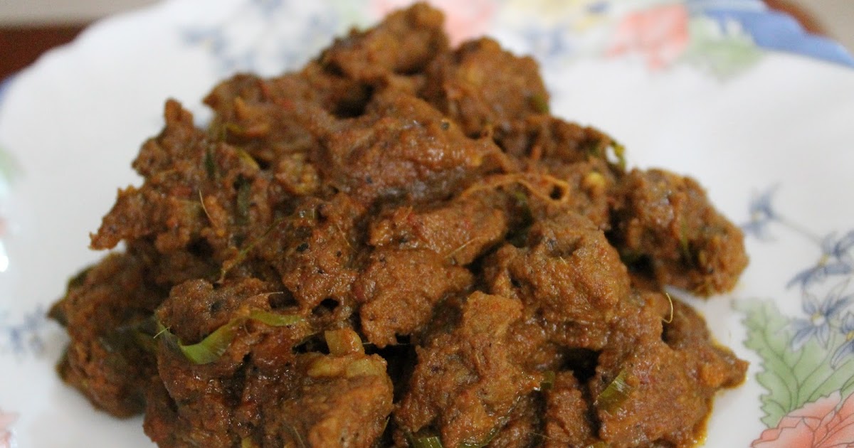 INTAI DAPUR: Rendang Daging Dan Ayam Masala