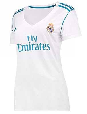 camiseta Real Madrid 2017-2018 mujer