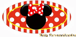 Kit de Minnie Roja para Descargar Gratis.