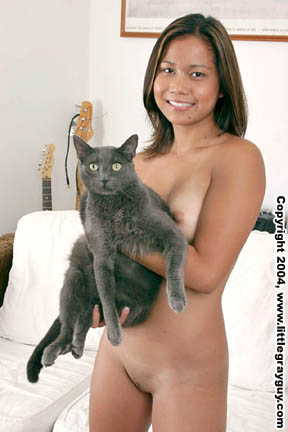  here is that there are entire web sites devoted to naked women and cats