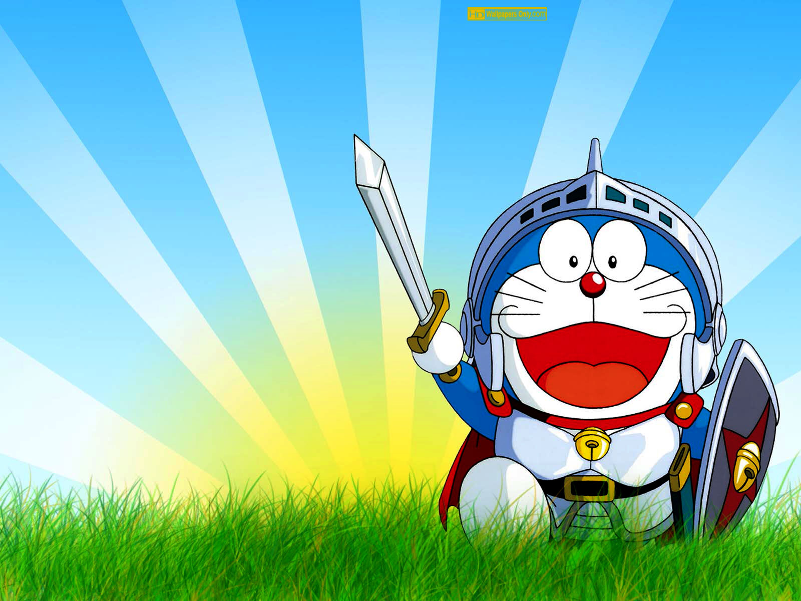 Gambar Wallpaper  Animasi  Doraemon Kampung Wallpaper 