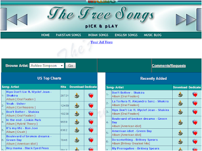  Sites on Direct Free Mp3 Here You Can Browse Pages One By