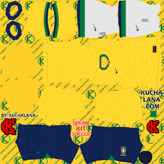 Brasil Kits World Cup 2022 - DLS22 Kits