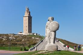  Tower of Hercules di Spanyol.
