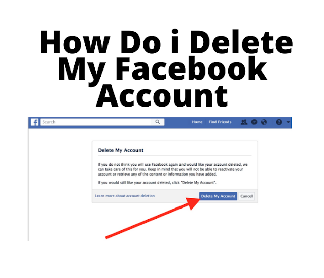 How do i delete my facebook account