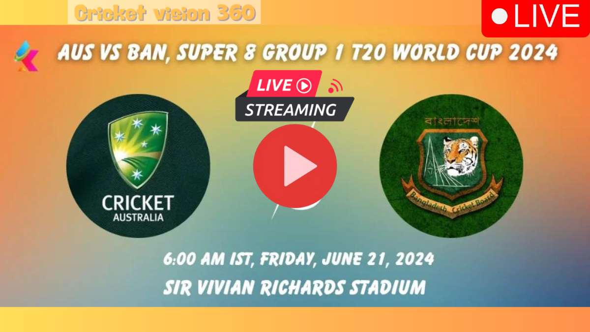 Australia vs Bangladesh, 44th Match, Super 8 Group 1 - Live