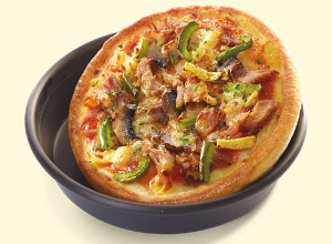 Spicy Tuna Pan Pizza