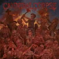 pochette CANNIBAL CORPSE chaos horrific 2023