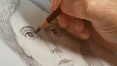 Beauty-Sketches-Fashion draw portrait artist painting pencils رسم بورتريه فن فنان فنون رسام تظليل رصاص قلم 