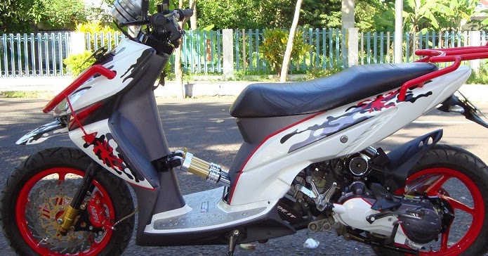 Foto Foto Modifikasi Motor Matic Yamaha