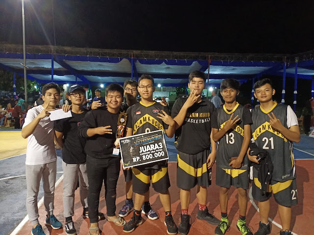 Tim Basket Putra SMA Kalam Kudus Juara 3 SMANSA CUP 2019